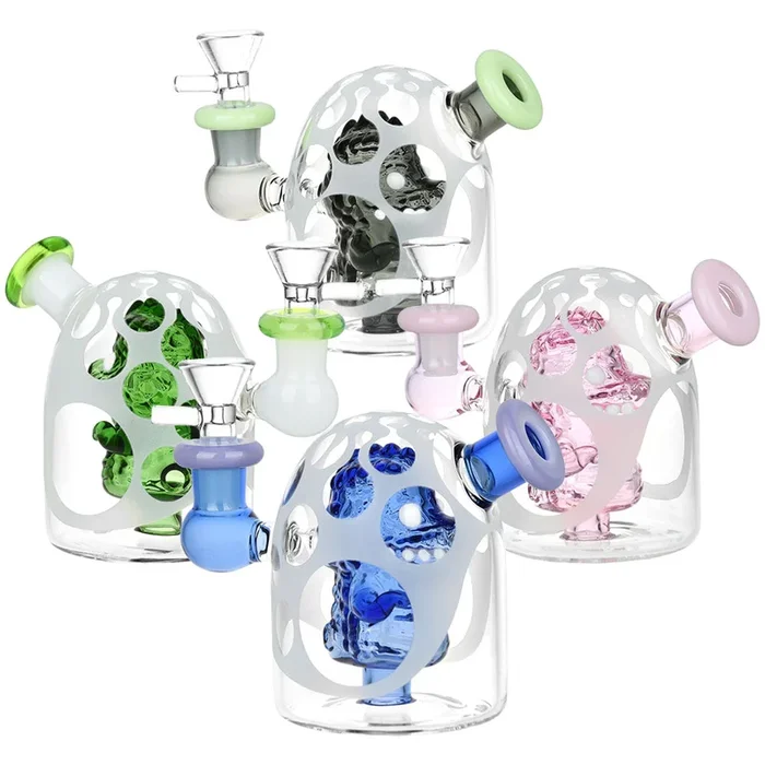Dragon Egg Glass 4 Inch Mini Dab Rig