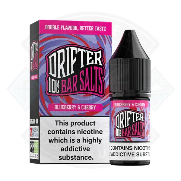 Drifter Bar Salts – Blueberry & Cherry Nic Salt 10ml