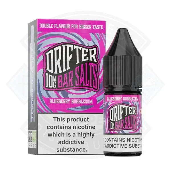 Drifter Bar Salts – Blueberry Bubblegum Nic Salt 10ml