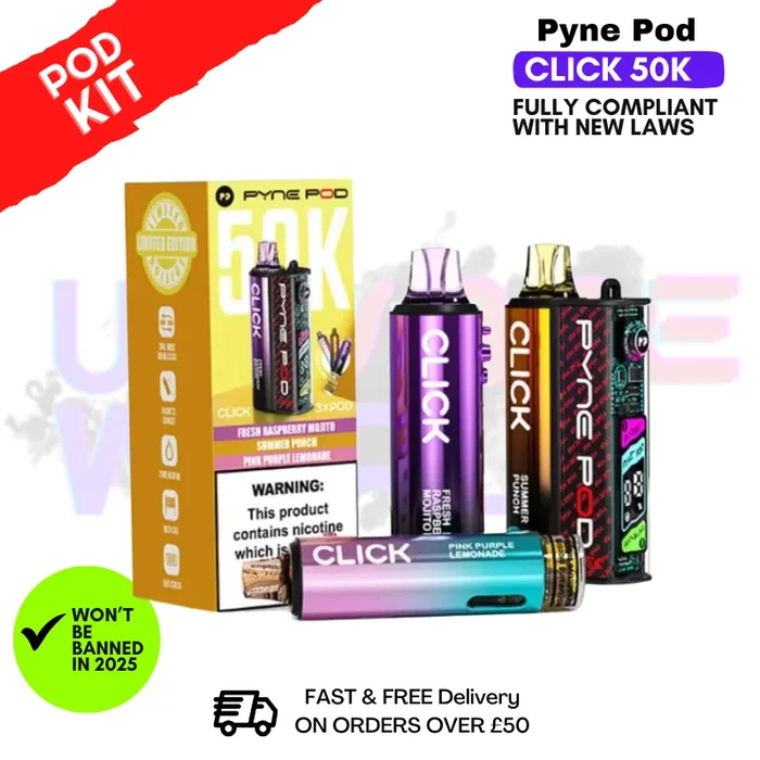 Drinks Edition Pyne Pod 50K Click Vape Pod Kit