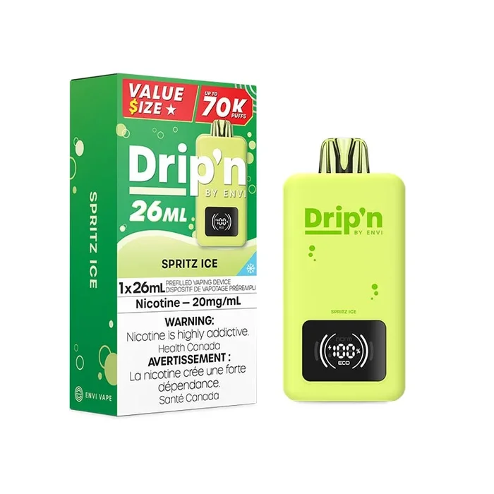 Drip’n by Envi 26ML Disposable – Spritz Ice (AB)