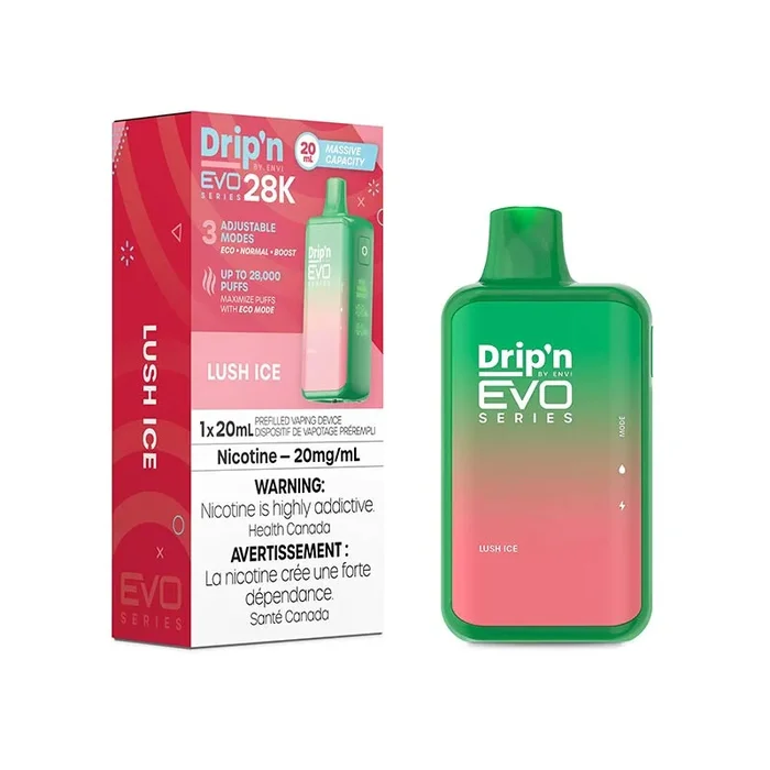 Drip’n by Envi EVO Series 28K Disposable – Lush Ice (ON)