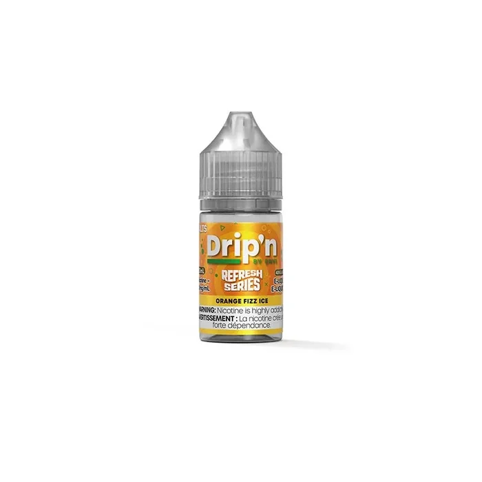 Drip’n by Envi Refresh Salt Juice – Orange Fizz Ice (AB)