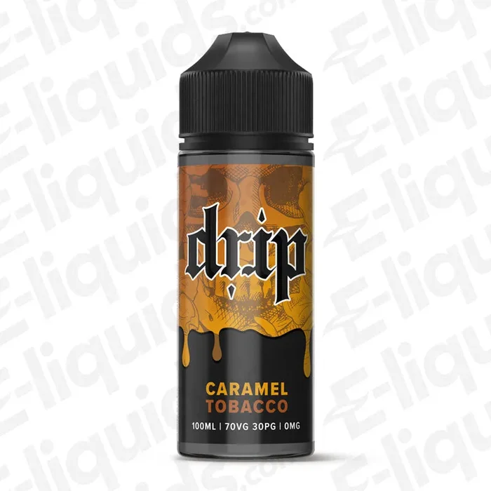 Drip Caramel Tobacco Shortfill Vape Liquid