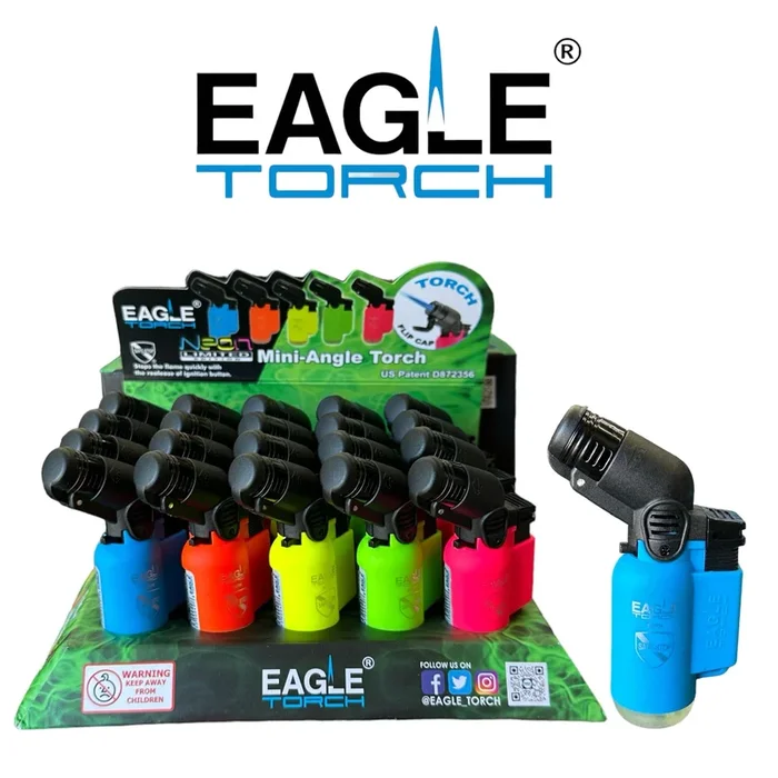 Eagle Torch PT116BN Neon Mini Angle-20ct