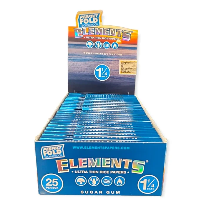 Elements Ultra Thin Rice Paper – Perfect Fold, 1 1/4 Size