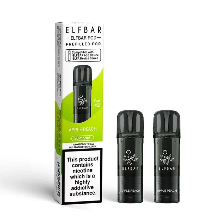 Elf Bar 600 Prefilled Pods 2 Pack