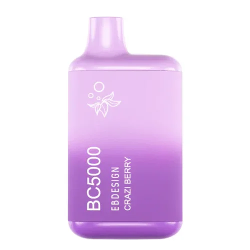 (ELF BAR) EB BC5000 Disposable Vape – 5000 puff – Crazi Berry