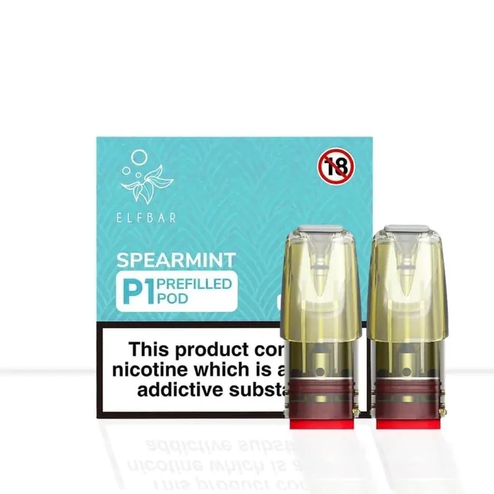 Elf Bar Mate P1 Spearmint Vape Pods