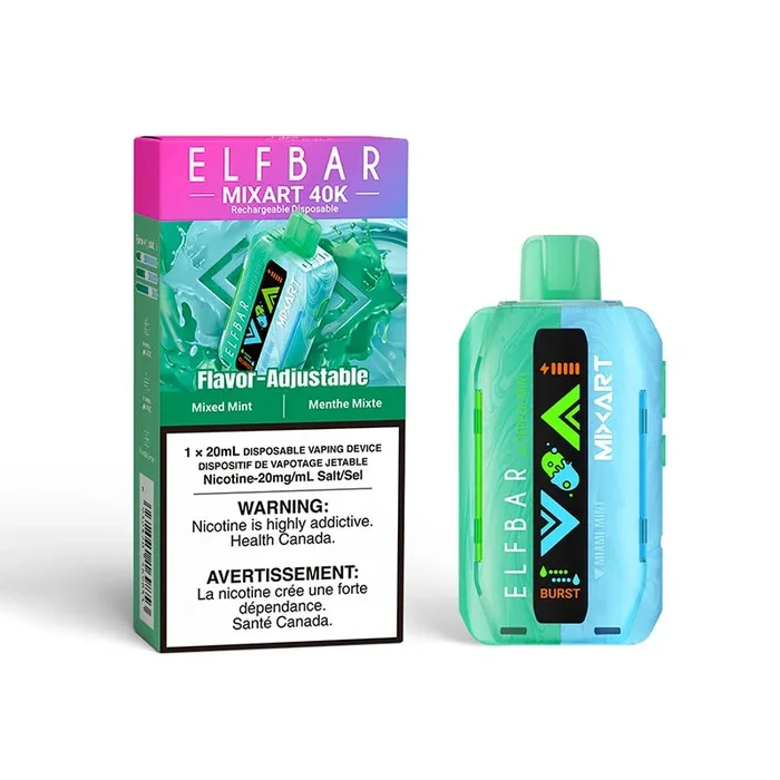 ELF Bar MixArt 40K Disposable – Mixed Mint