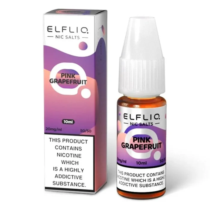 ELFBAR ELFLIQ Pink Grapefruit Nic Salts – 10ml