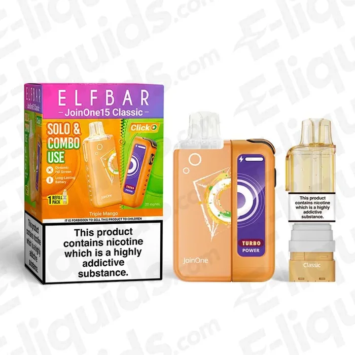 ELFBAR JoinOne15 Classic Triple Mango Prefilled Pod Kit