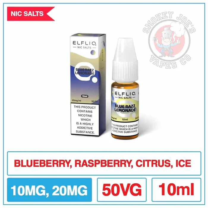 Elfliq – Nicotine Salt – Blue Razz Lemonade