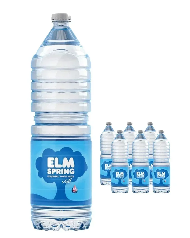 Elm Natural Spring Still Mineral Water Multipack, 6 x 2 L