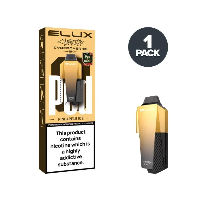 Elux Cyberover 6K Prefilled Pods Pineapple Ice