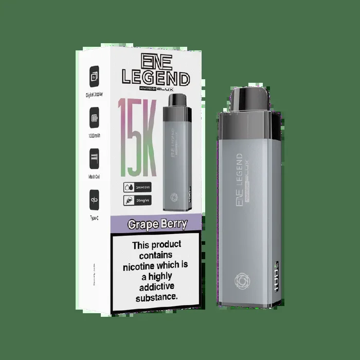 Elux ENE Legend 15k Prefilled Pod Kit Grape Berry