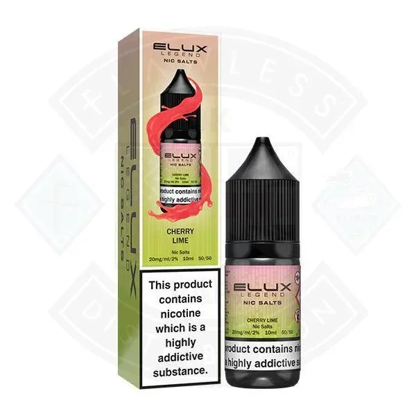 Elux Legend Nic Salt – Cherry Lime 10ml