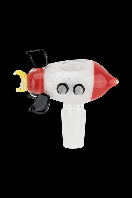 Empire Glassworks Space Cruiser Glow In the Dark Bowl