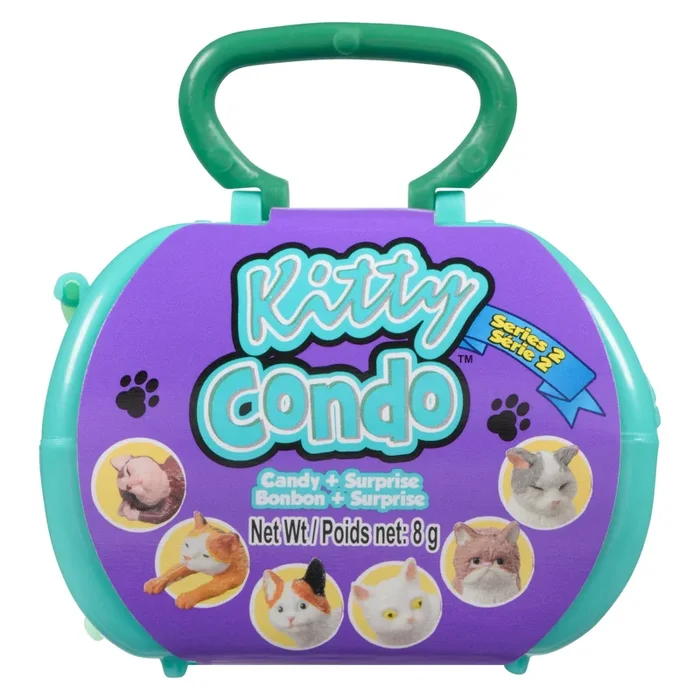 Exclusive Brands Kitty Condo Candy + Surprise, 8-g