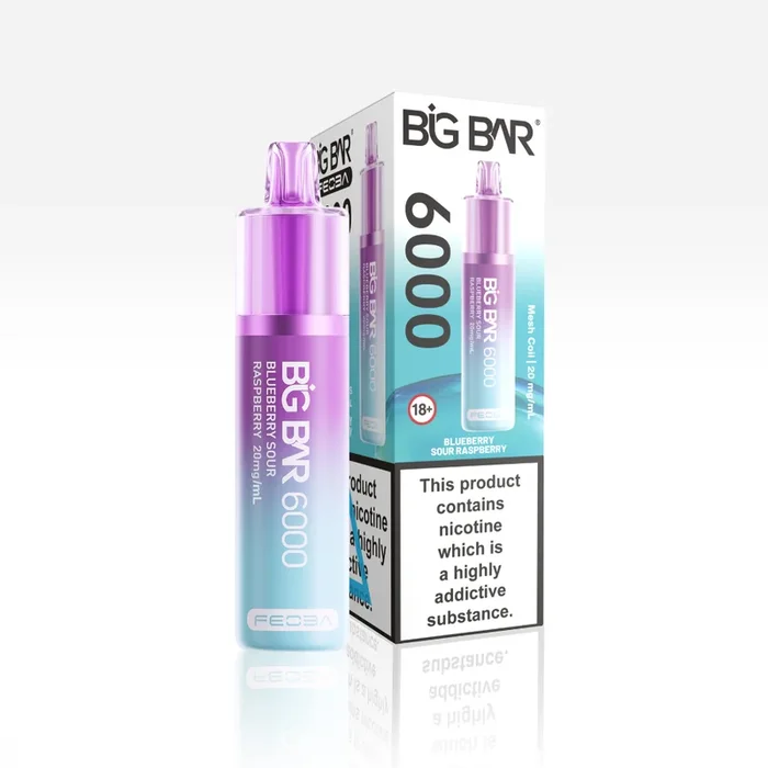 Feoba Big Bar 6000 Blueberry Sour Raspberry