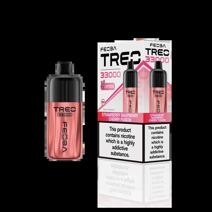 Feoba Treo 33000 Strawberry Raspberry Cherry Fusion