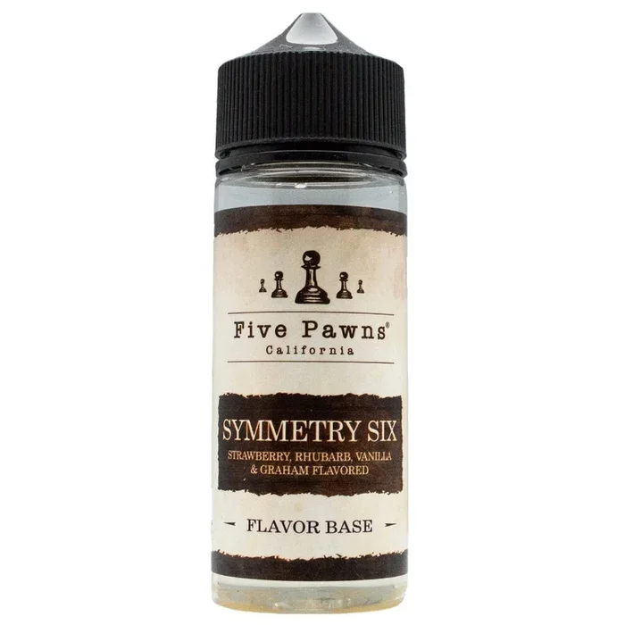 Five Pawns Symmetry Six 100ml 0mg Shortfill