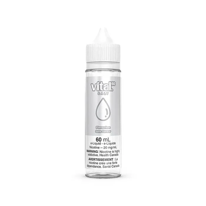 Flavourless By Vital 60 Salt Juice (NB)