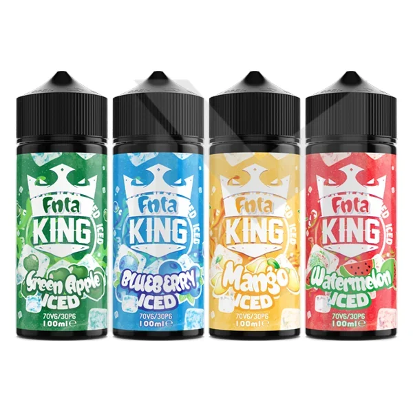 FNTA King Iced 100ml Shortfill 0mg (70VG/30PG)