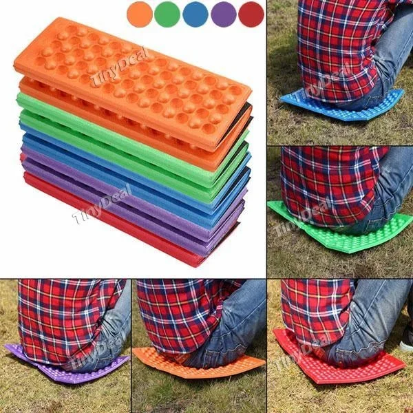 Foldable Folding Outdoor Camping Mat Seat EVA Cushion Portable Waterproof Foam Pads Yoga Chair Picnic Beach Pad