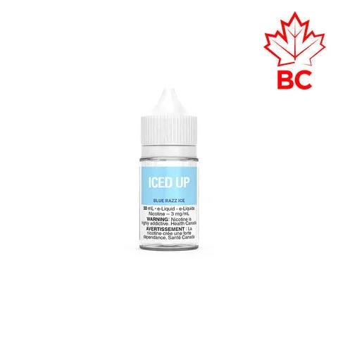 [Freebase] Iced Up – Blue Razz Ice 30mL E-Liquid