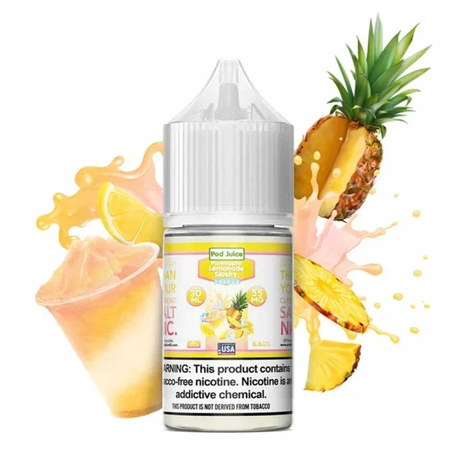 FREEZE Pineapple Lemonade Slushy By Pod Juice Salts