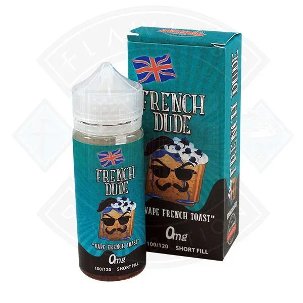 French Dude 0mg 100ml Shortfill