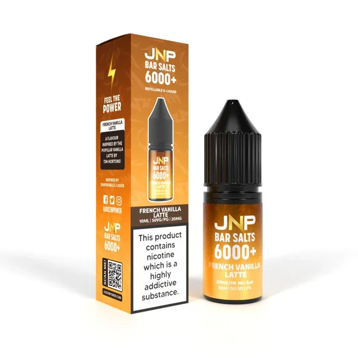 French Vanilla Latte Nicotine Salt by JNP Bar Salts 6000+