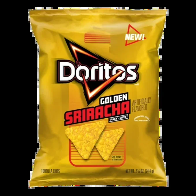 Frito Lay Doritos Golden Sriracha 2.6