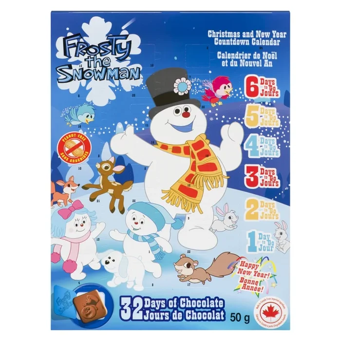Frosty The Snowman Advent Calendar – 50g