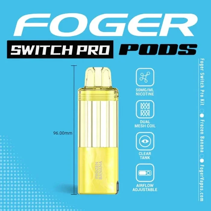Frozen Banana – Foger Switch Pro 30K Disposable Pod