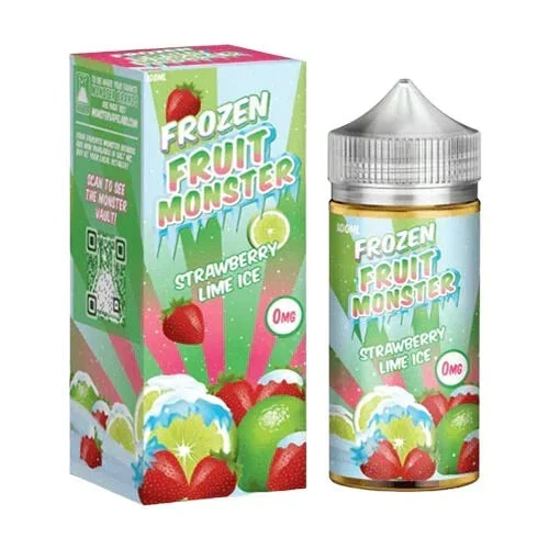 Frozen Fruit Monster – Strawberry Lime Ice – 100ml