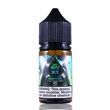 Frozen Hulk Straw Melon Chew Tears By Mighty Vapors Salts E-Liquid