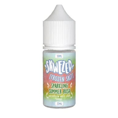Frozen Sparkling Summer Rush (Watermelon White Grape Ice) By Skwezed Salt Series 30mL