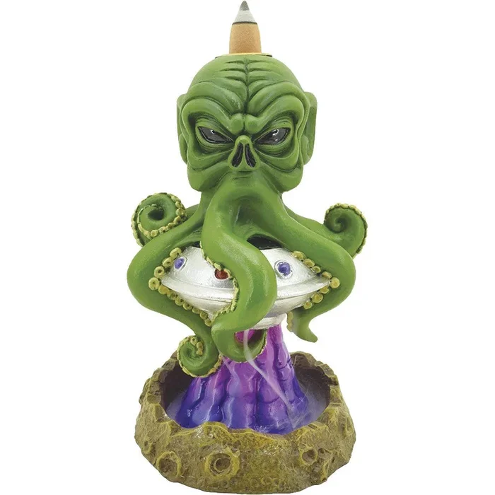 Fujima Octopus UFO Backflow Incense Burner