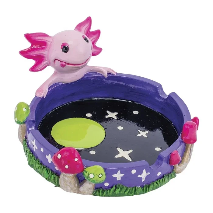 Fujima Pink Axolotl Star & Mushroom Ashtray