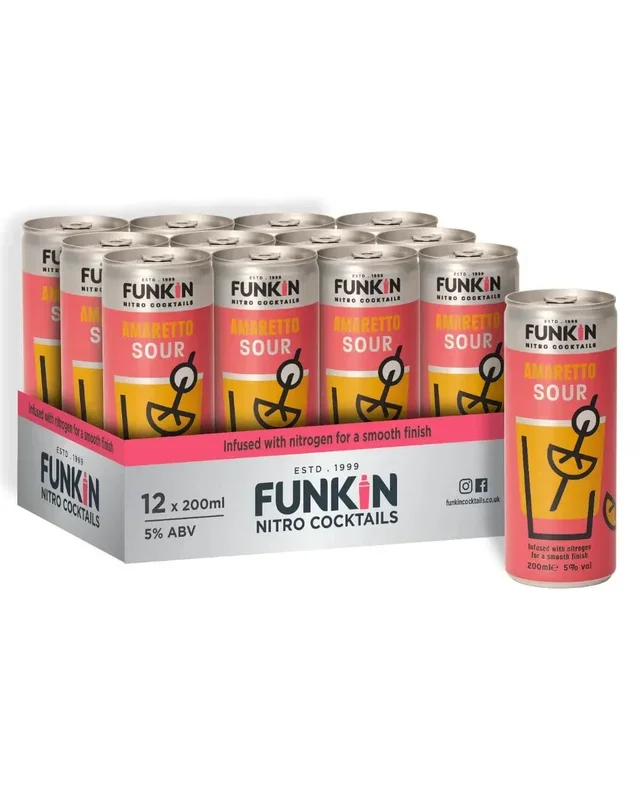 Funkin Nitro Amaretto Sour Can, 1 x 200 ml
