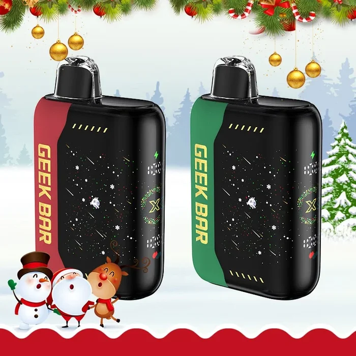 ? Geek Bar Pulse X 25K Christmas Edition Disposable Vape 18ml 5% 25000 Puffs