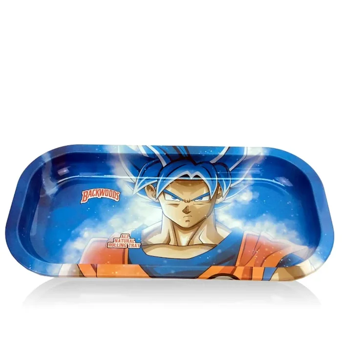 GOKU BLUE BACKWOODS ROLLING TRAY – SMALL