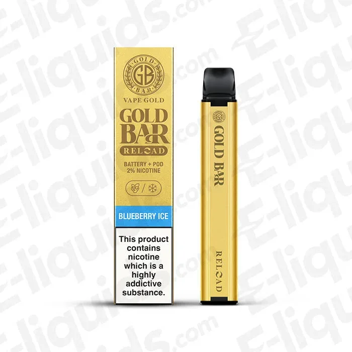 Gold Bar Reload Blueberry Ice Prefilled Pod Kit