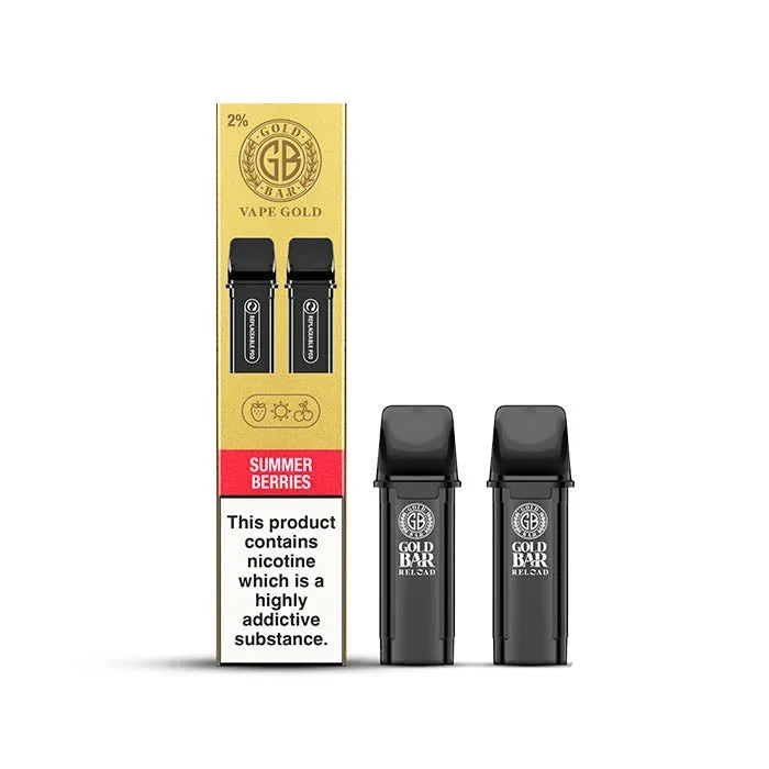 Gold Bar Reload Prefilled Pod 2 Pack