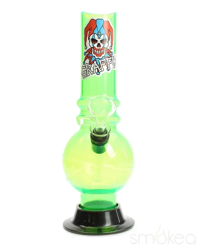 Graffix 8 ” Bubble Skinny Acrylic Bong