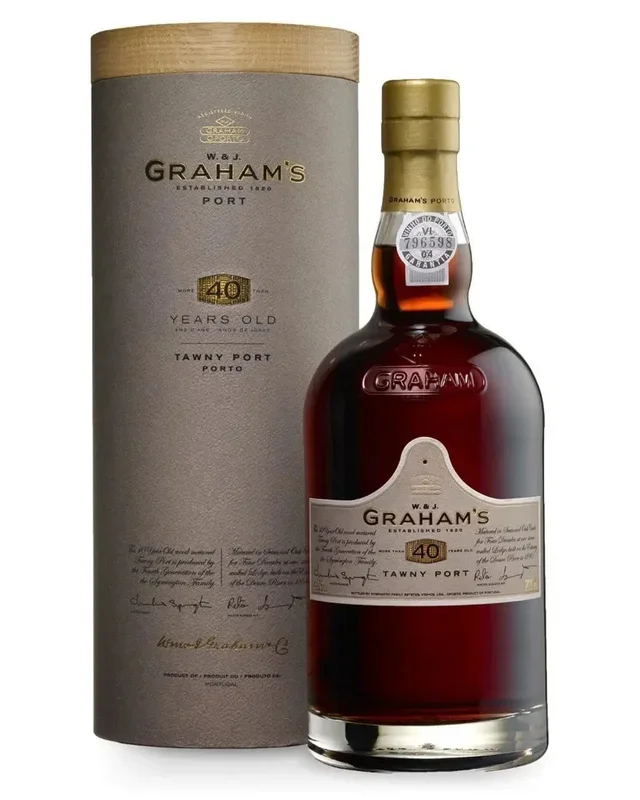 Graham’s 40 Year Old Tawny in Leather Tube, 75 cl