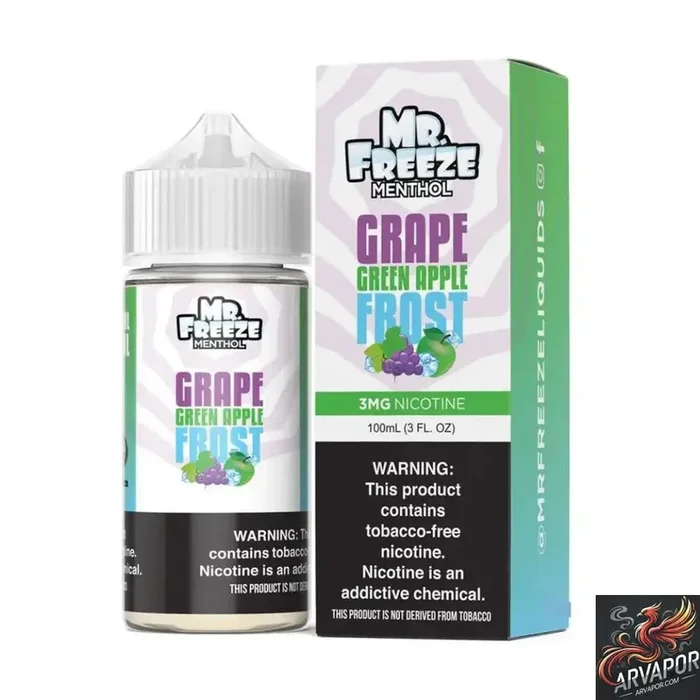 Grape Green Apple Frost – Mr. Freeze Menthol 100mL
