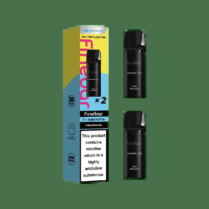 Hayati Finebar Prefilled Pods Pineapple Ice